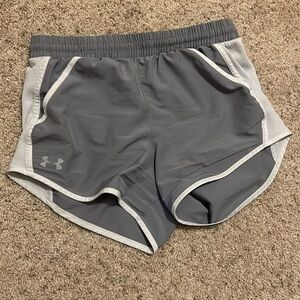 Light gray Under Armor shorts